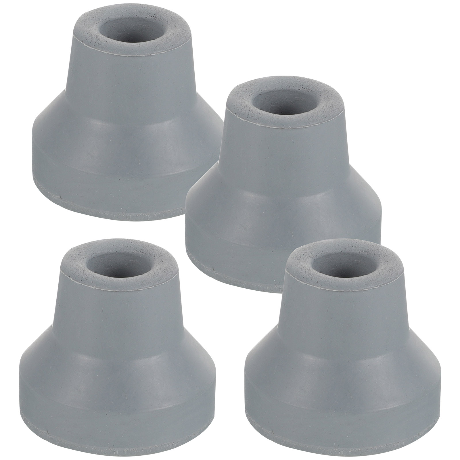 Gymnture 4Pcs Crutch Tips Rubber Cane Tip Heavy Duty Crutches Pad Rubber Cane Feet Non-Slip Cane Tips